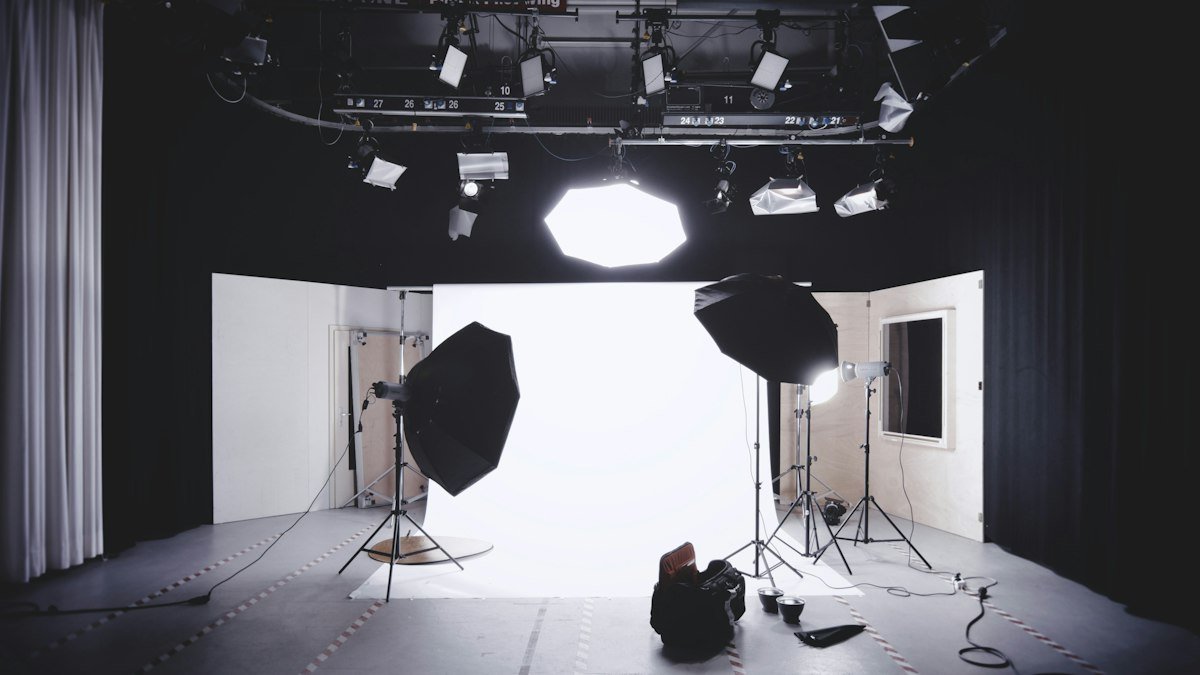 Photo studio lights